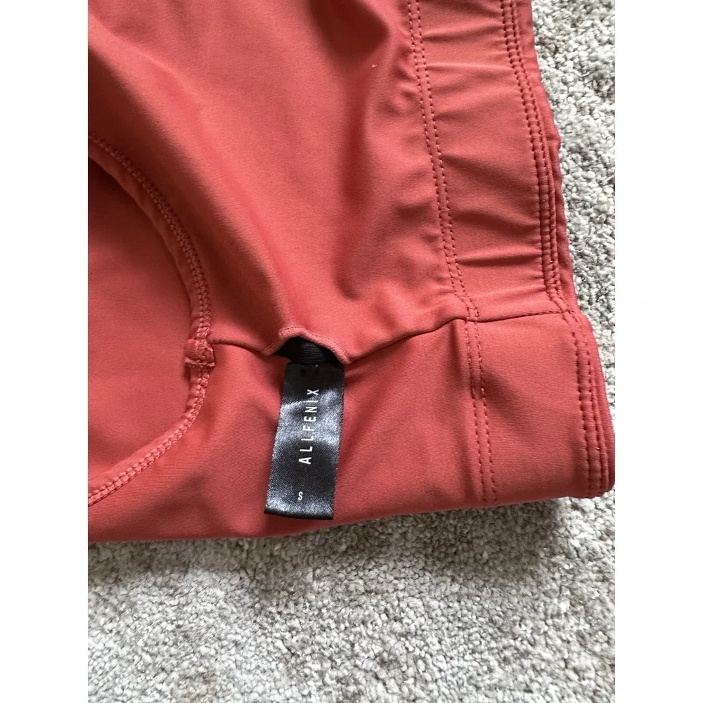 Alfenix Pumpkin Color Stretch Activewear‎ Sports Top Bra